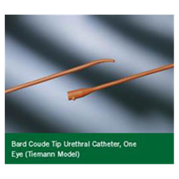Catheter Intermittent 26Fr Coude Olive Tip Rubber 16